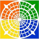 Integral City logo compass rose