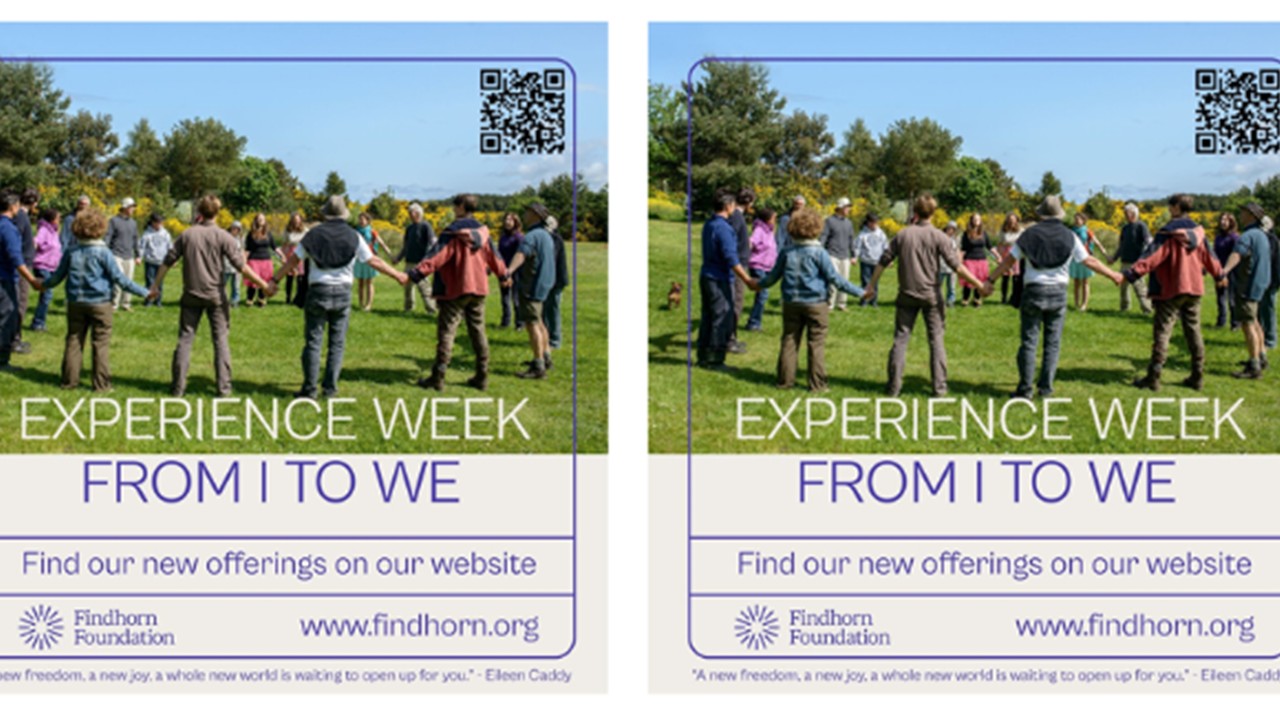 Worldclient Experience Week Poster for Experience Weeks: From I to We – Integral City